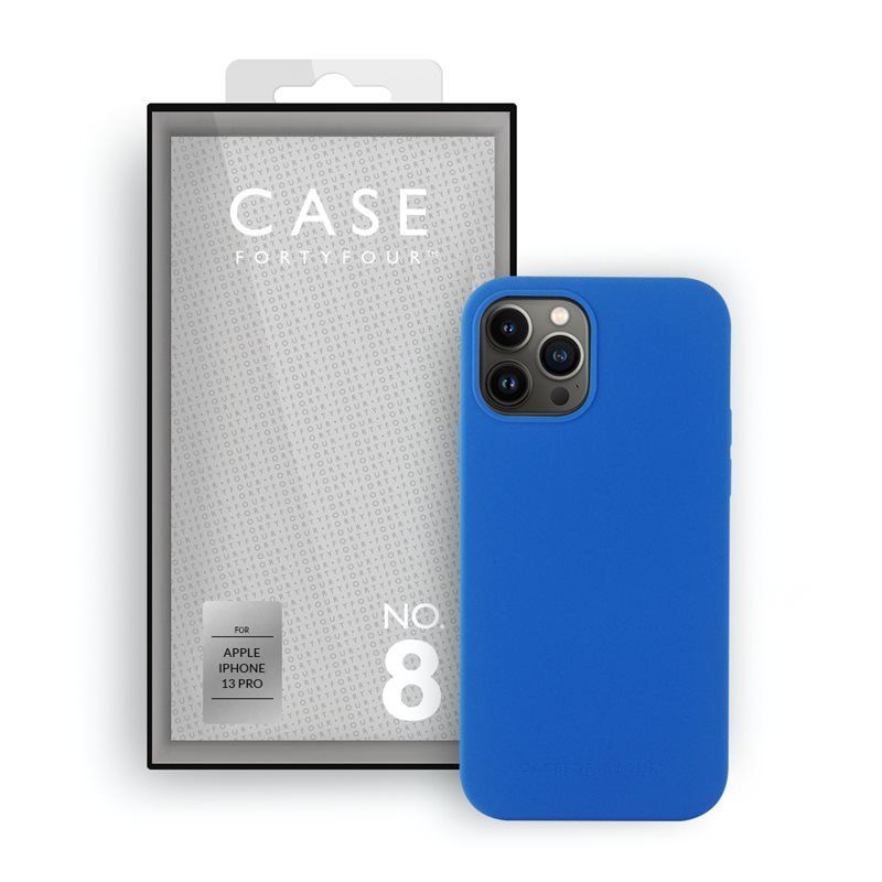 Cover & Protezioni schermo: CASE 44 iPhone 13 Pro Soft Cover Blau  – Nuovo e nell'imballaggio originale da St.Gallen venduto da kaufdeinhandy