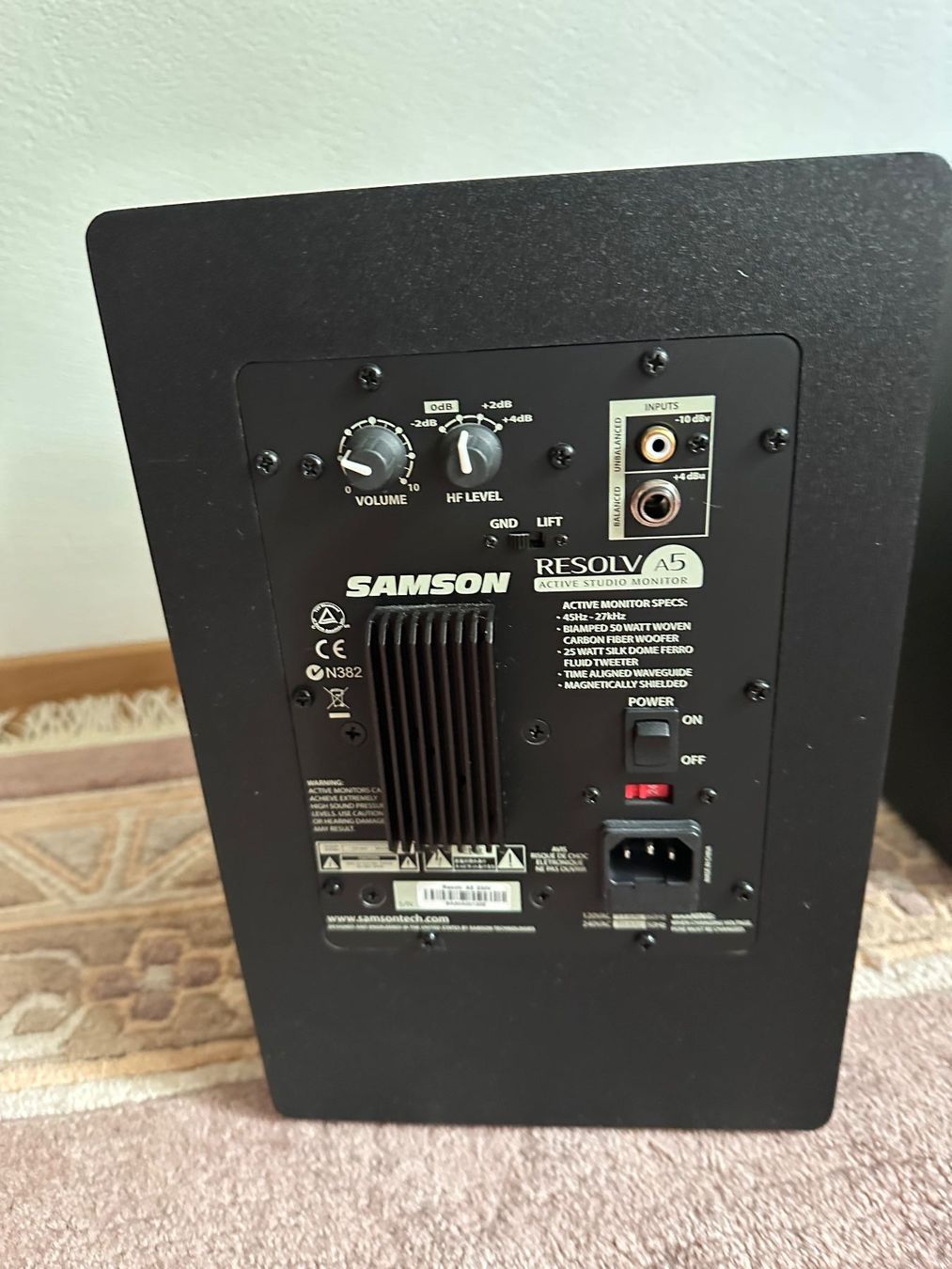 Casse acustiche: Studiomonitore Samson Resolv A5 – Usato da Chur venduto da hsmr 1