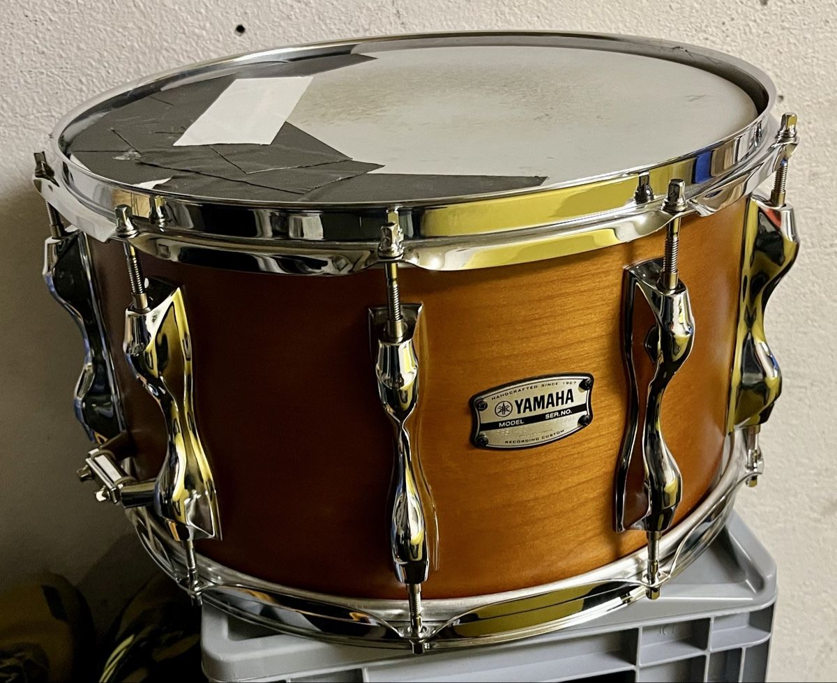 ヤマハ スネアドラム14×5、5 ヤマハ スネアドラム 14✕5.5 ブラス ヤマハ製