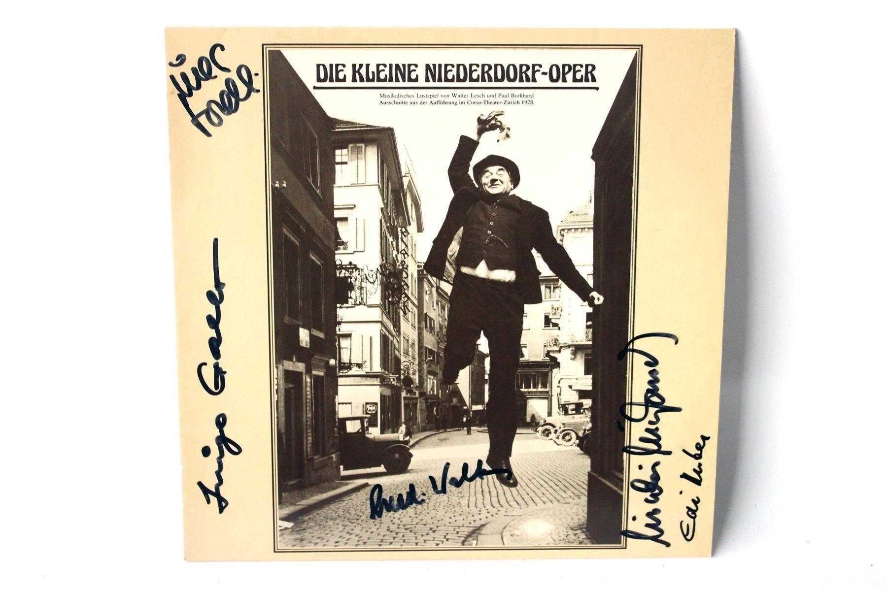 Autografi: Die kleine Niederdorf-Oper, SIGNIERT – Usato da Bern venduto da vinyl-heaven