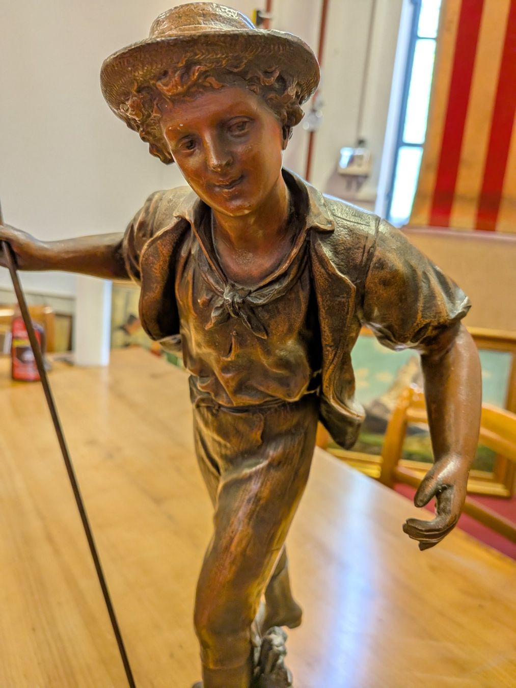 Figurines: Bronce Figur "Der Fischer" – D'occasion à Schönenwerd par kybi 5