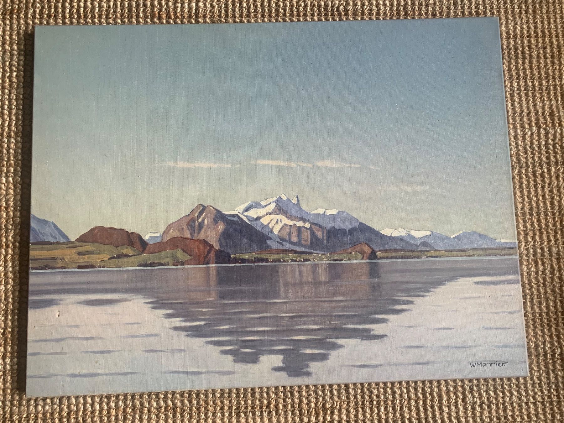 Tableaux: Oelgemälde Willy Monnier – D'occasion à Bibern SO par wecafra 1