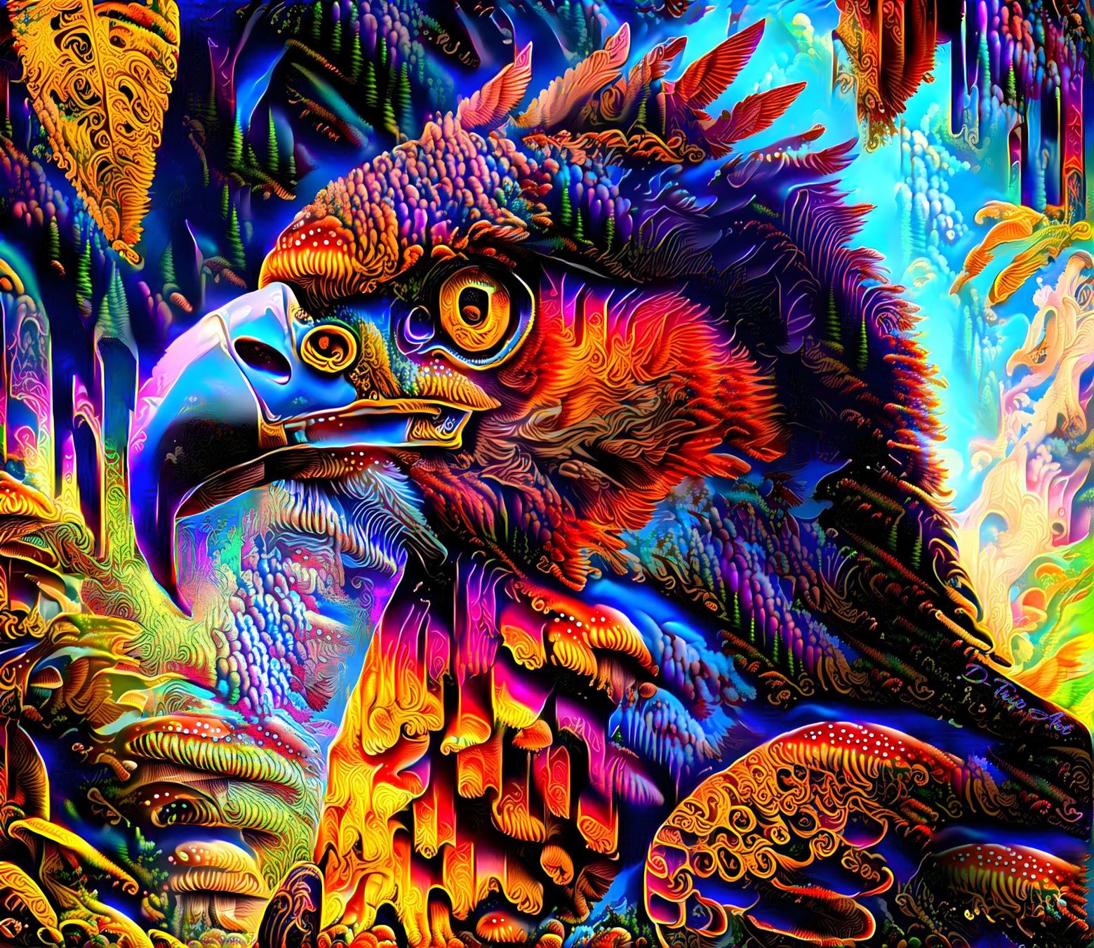 Foto & Immagini: Wandtuch - Adler - UV Aktiv – Nuovo e nell'imballaggio originale da Kilchberg ZH venduto da Eaglebuy