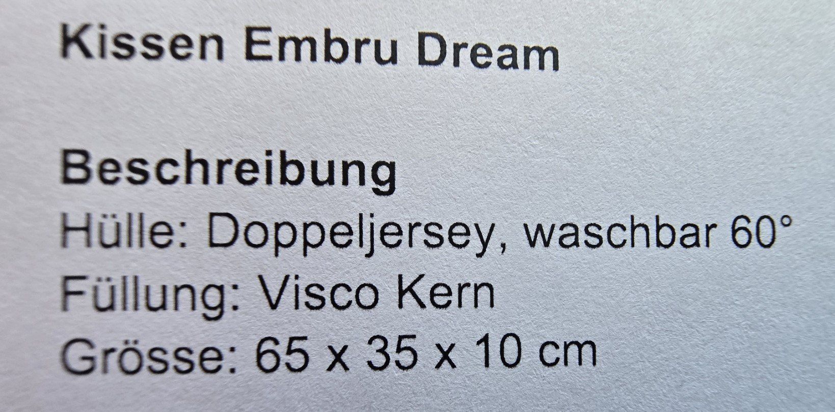 Kissen: Nackenkissen – Neu (gemäss Beschreibung) aus Hinwil von GrishamS 2