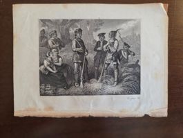 Cooper – Der Bienenjäger – Stahlstich 1863 – Band 30