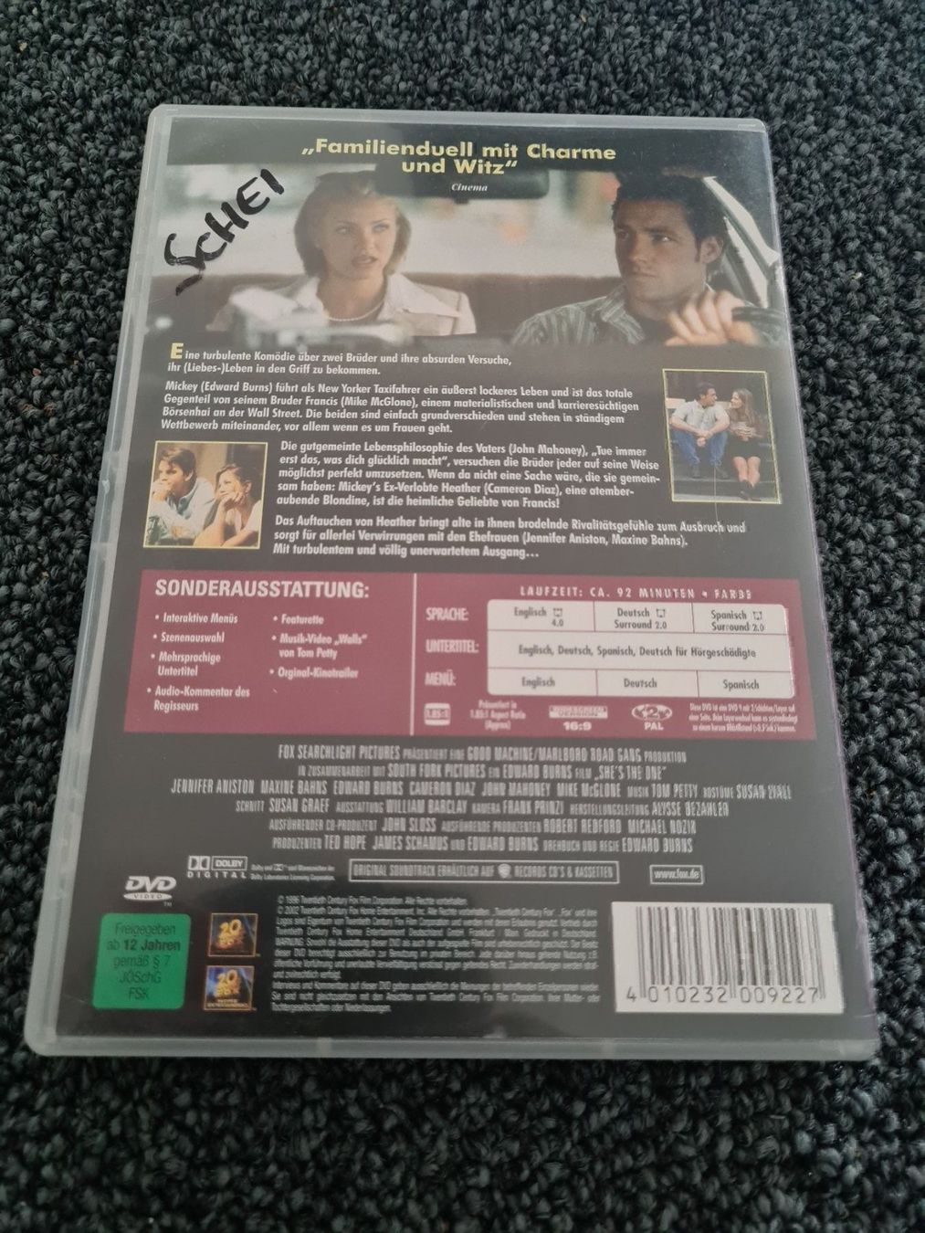Tutti i DVDs: SHES THE ONE(7487) – Usato da Ruswil venduto da Ruck.Zuck. 1