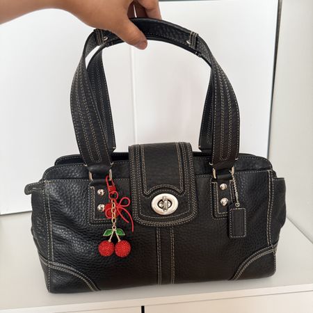✨Cute Y2K ✨Coach Hampton Handbag Leather