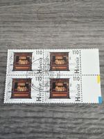 Briefmarken Helvetia Musikorgel 110 Rp. 4er Block