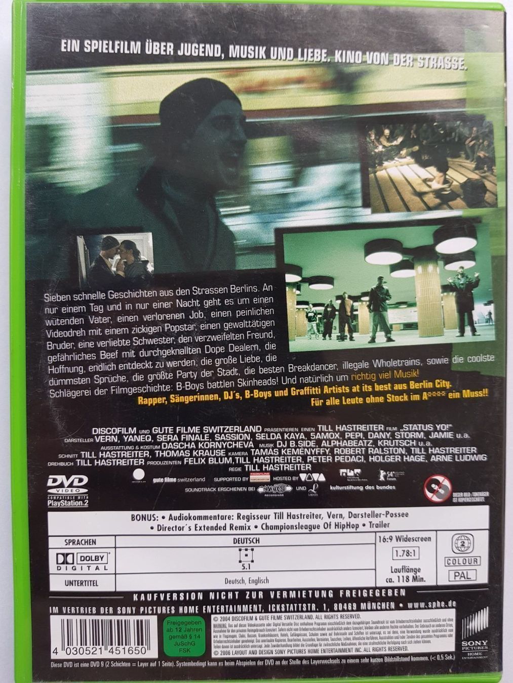 Alle DVDs: Status Yo! – Gebraucht aus Dübendorf von kb86_MOVIE 1