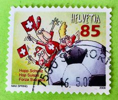 Nr. 1275 HOPP SCHWIIZ GESTEMPELT 2008   
