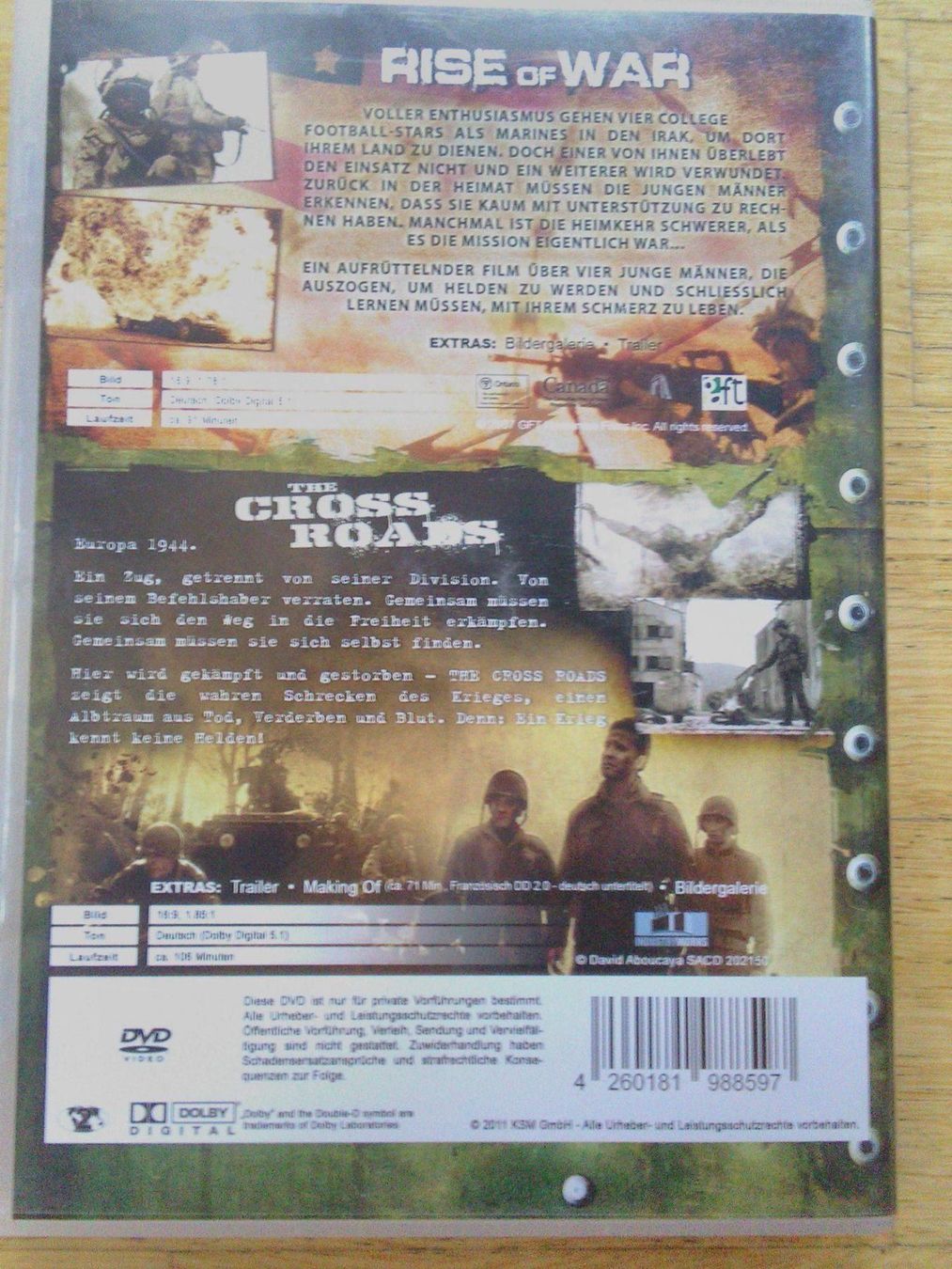 Tutti i DVDs: Warface Edition (2 Filme auf einer Disc) – Usato da St. Gallen venduto da elk2020 5