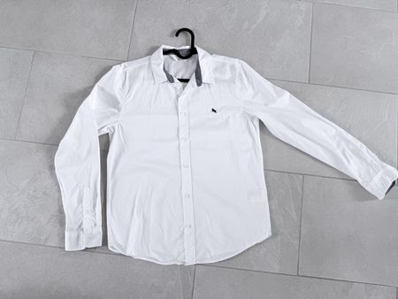 H&M Hemd Weiss Gr. 164
