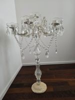 Kerzenständer Kristall Vintage Deko Top Zustand