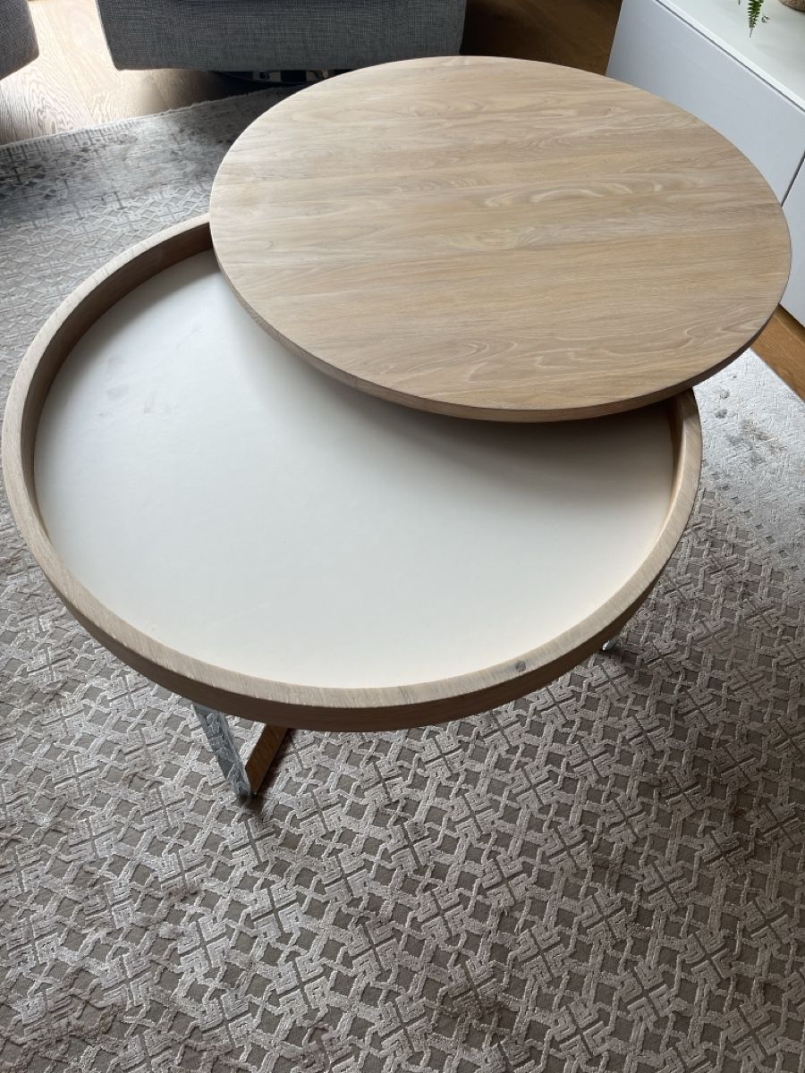 Pfister Tables: Salontisch Eiche weiss geölt – D'occasion à Mellingen par Medmed 3