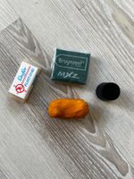 Radiergummi Set Knettgummi Läufer Plast Bruynzeel