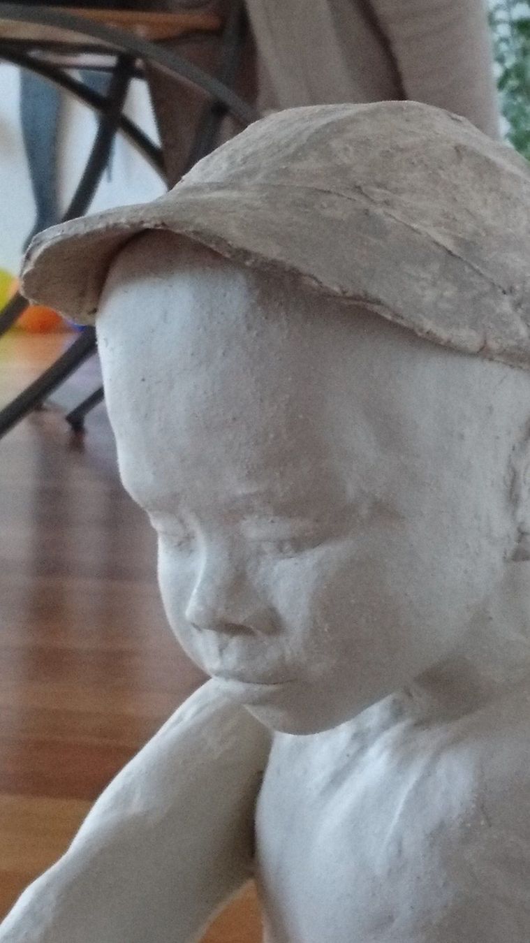 Sculture & Statue: Tonfigur, handgemachte Skulptur – Usato da Fislisbach venduto da Pellen 1