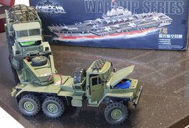 RC 2.4Ghz Militärcrawler 2x Ural 6x6und Flugzeugträger gross