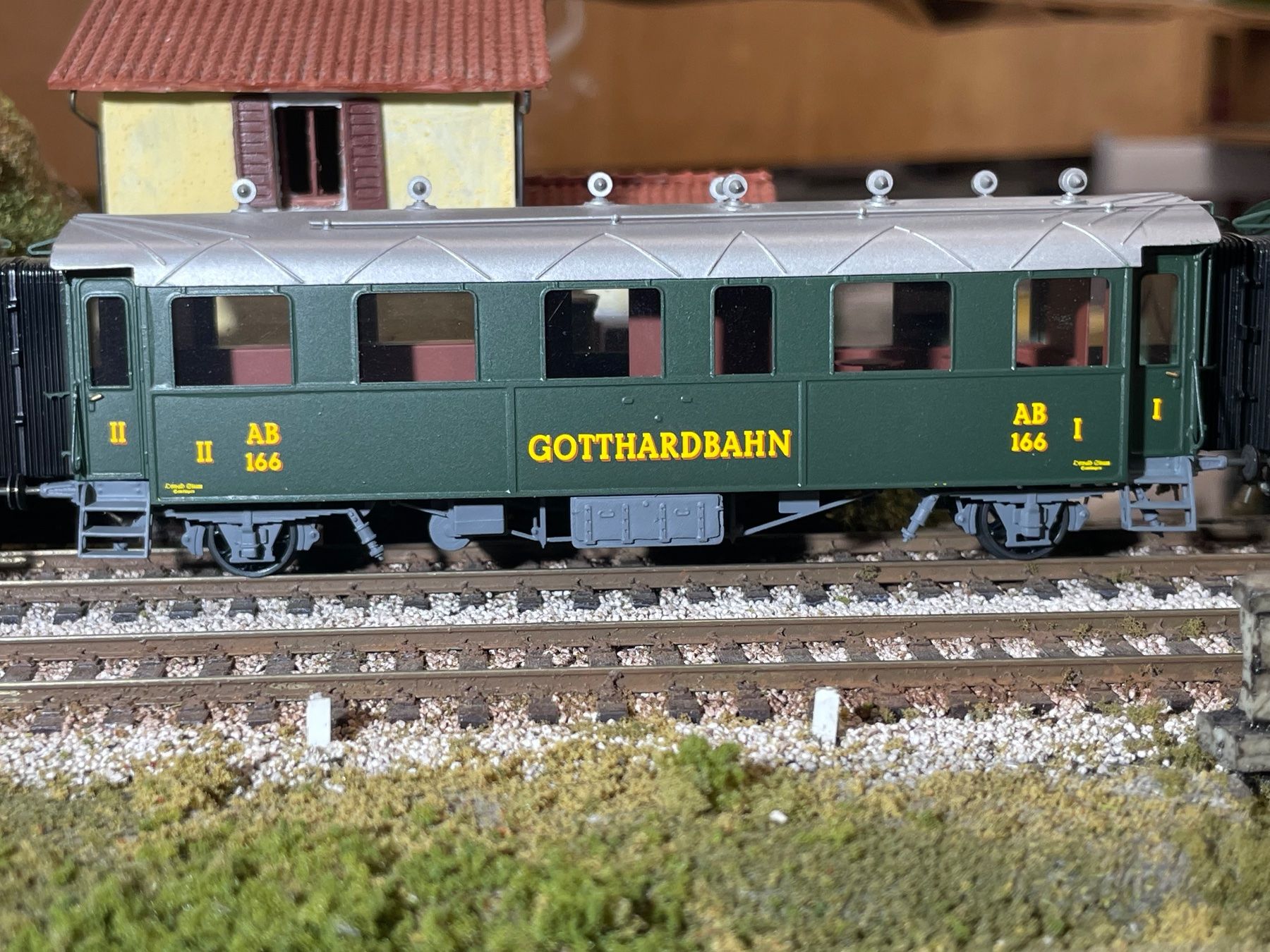 Born Modellini di ferrovie: Born, Gotthardbahn - 3 er Wagen-Set – Nuovo (secondo la descrizione) da Krummenau venduto da ferrotech 4