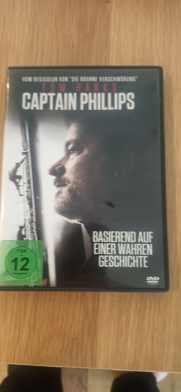 Tutti i DVDs: Captain Phillips DVD mit Tom Hanks - Top Zustand! – Usato da Näfels venduto da energie2925