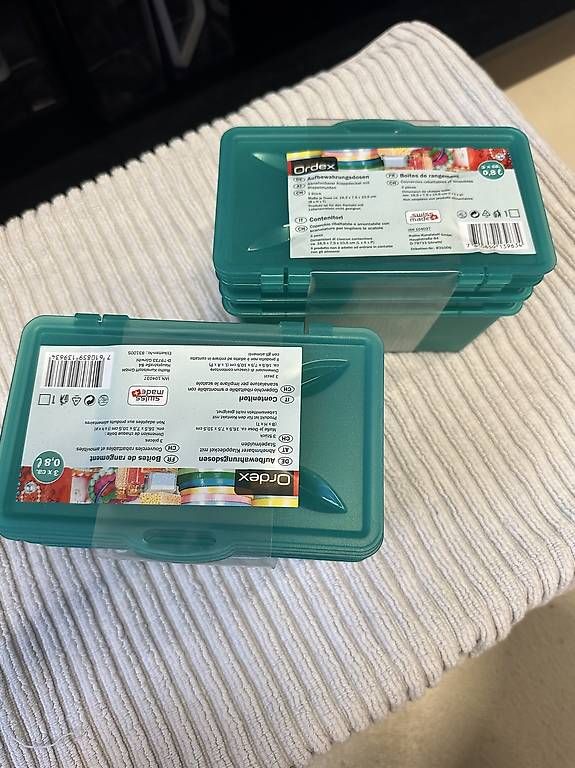 Behälter & Ähnliches: Aufbewahrungsboxen mit Deckel – Gebraucht aus Liestal von jaq_hj95