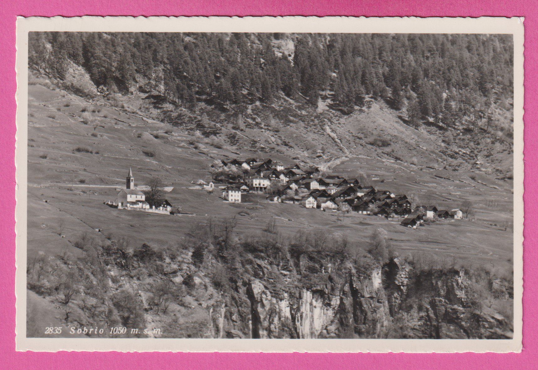 Cartoline postali: Sobrio 1050m gel 1962 – Usato da Einsiedeln venduto da dillie