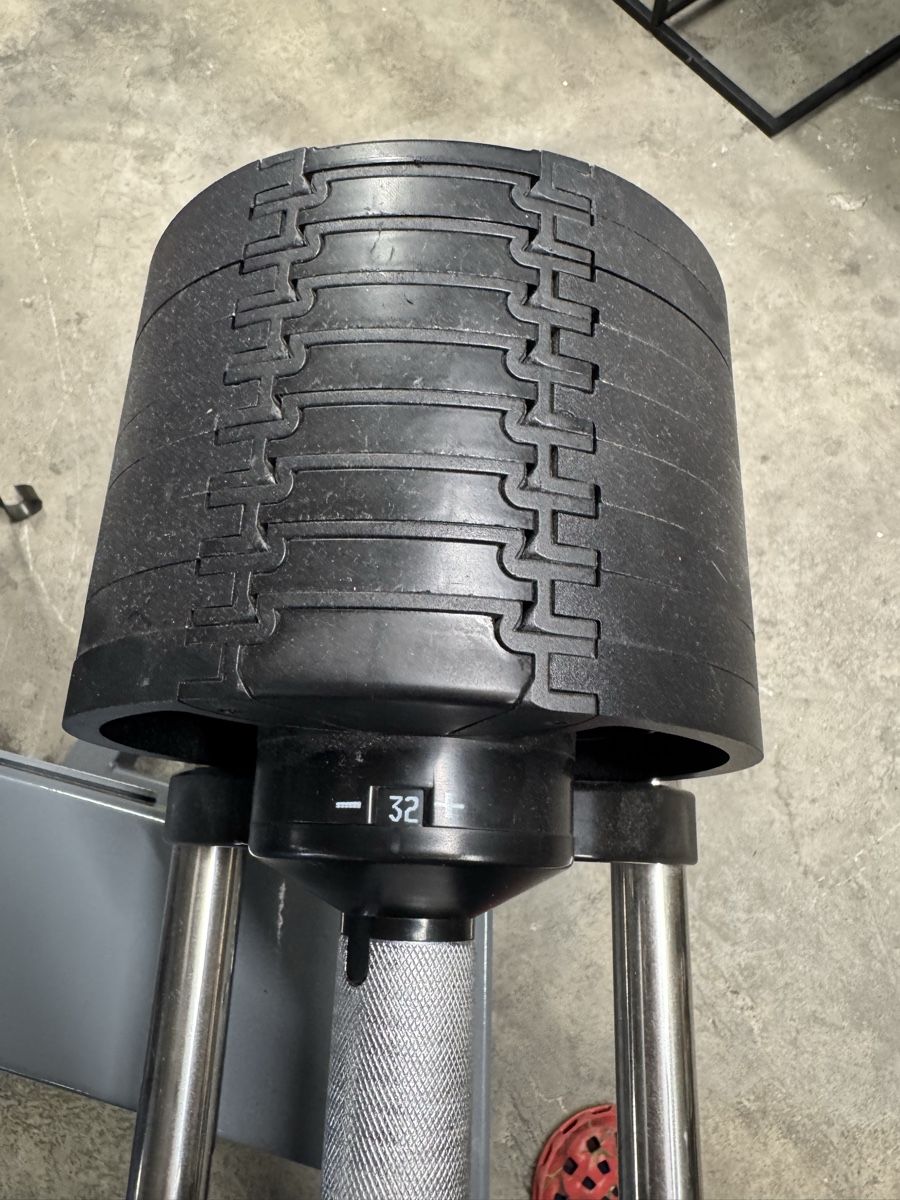 Manubri & Pesi: Rack Adjutable Dumbbell 32 kg Nr 17 – Usato da Dübendorf venduto da Brocki_West 4