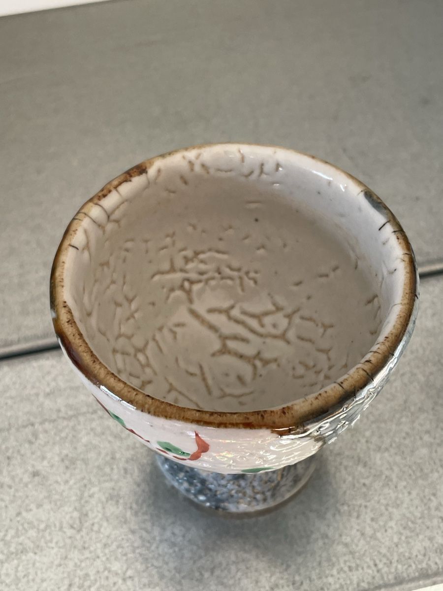 Tazze: Japanese Sake Cup midcentury studio ceramic  – Usato da Basel venduto da Amechan. 4