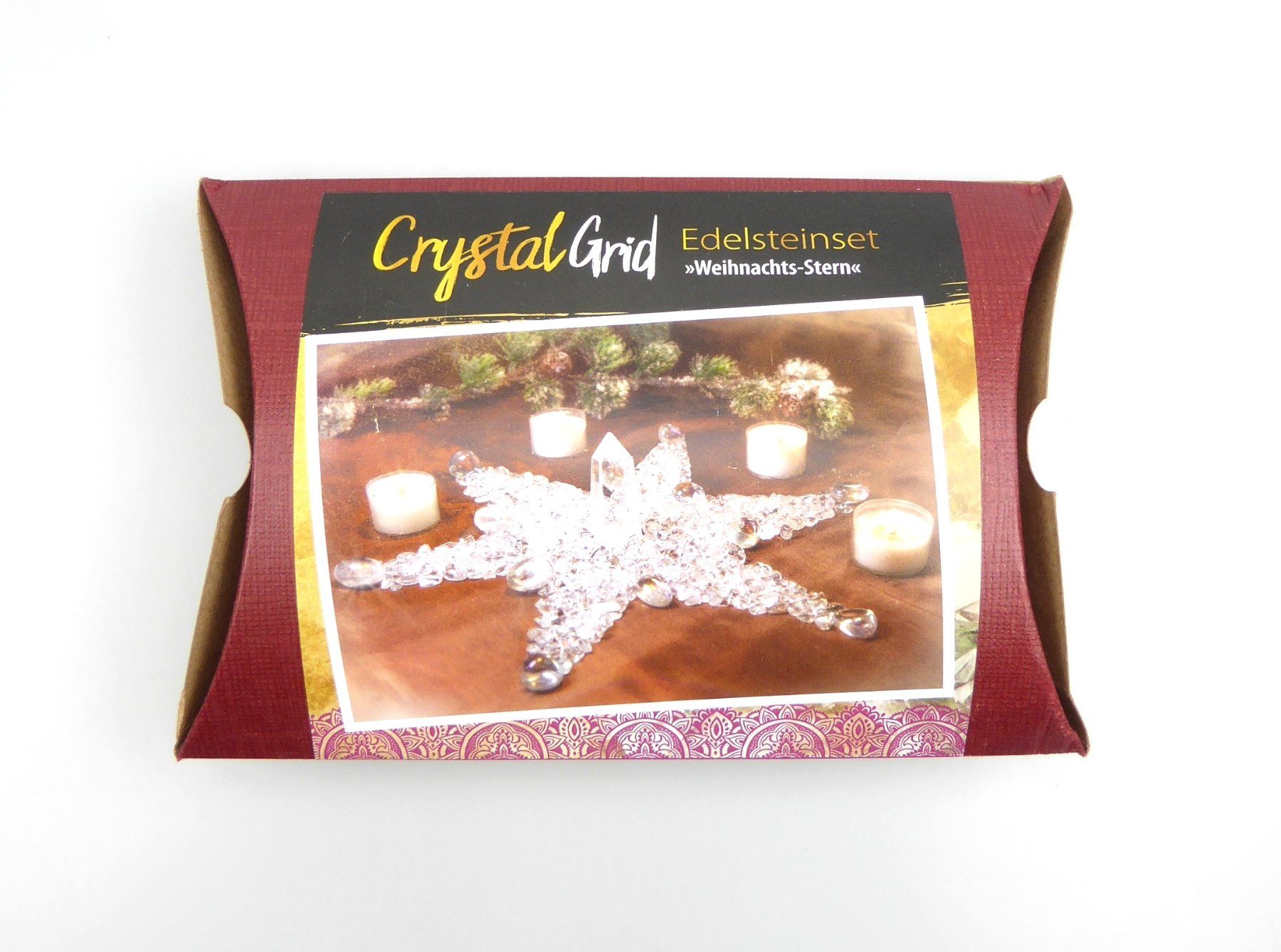 Minerali & Pietre curative: Crystal Grid - Weihnachts-Stern – Nuovo e nell'imballaggio originale da Mauren venduto da Yeelen