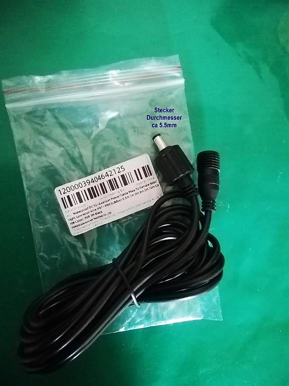 Kabel: Solarkabel, Solarverlängerungskabel DC 12 Volt – Neu und originalverpackt aus Däniken SO von Knipsel