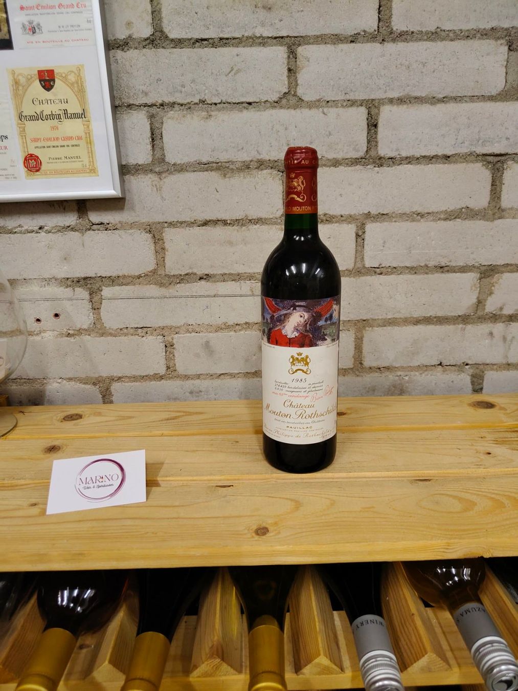 Mouton Rothschild Wein: 1985 Chateau Mouton Rothschild – Neu (gemäss Beschreibung) aus Münchenstein von wusmarino