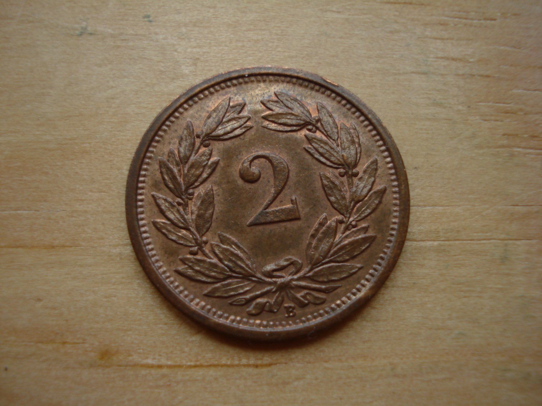 Tutti le monete: (Z2) 2 Rappen 1920 VZ-UNZ – Usato da Erlach venduto da Net-Coins 1