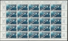 280 Postfrischer Kleinbogen D111 Kat. 200.-