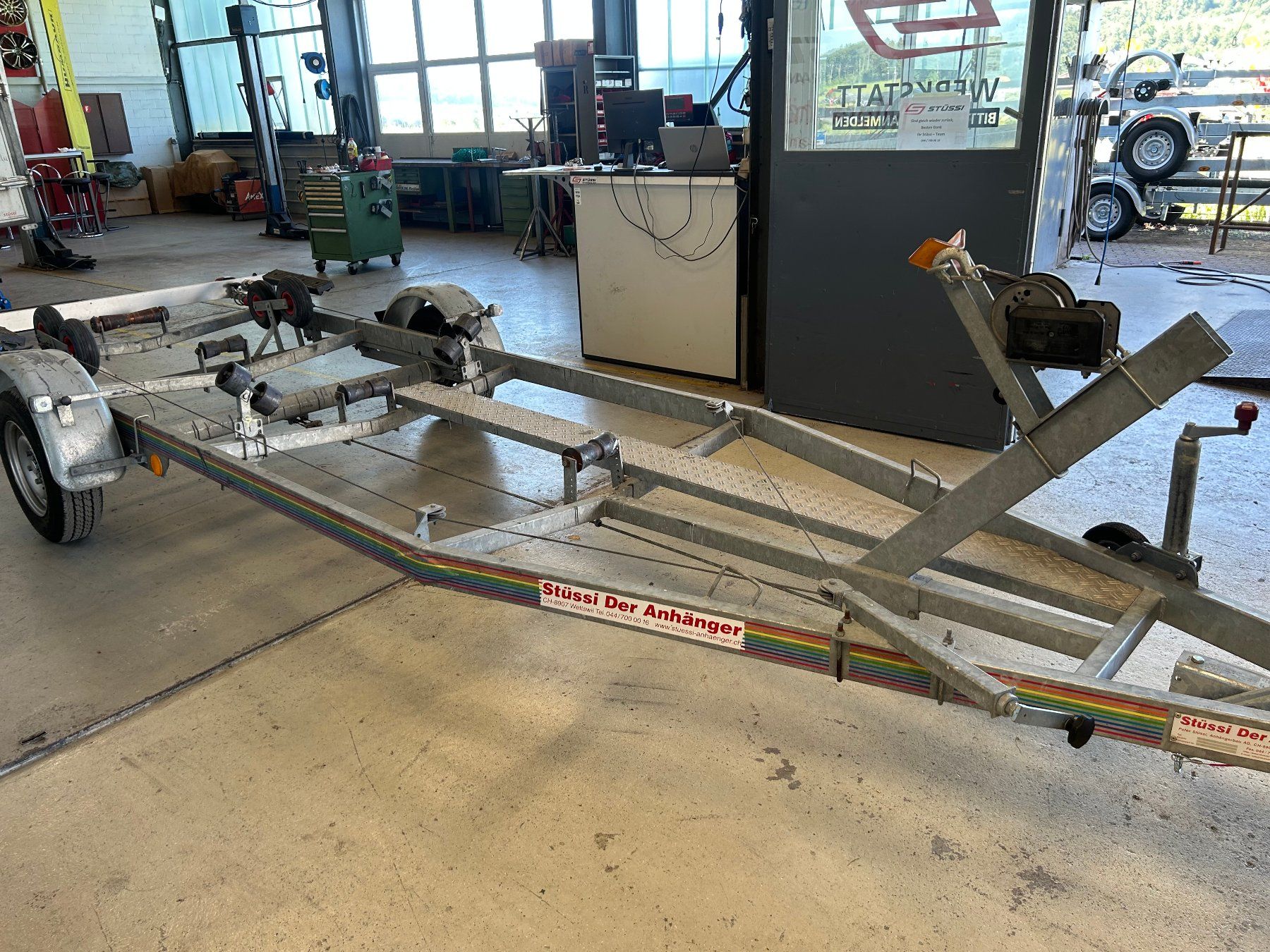 Stüssy Rimorchi: Motorbootanhänger G.G. 1300 kg – Usato da Wettswil venduto da Stuessi54 2