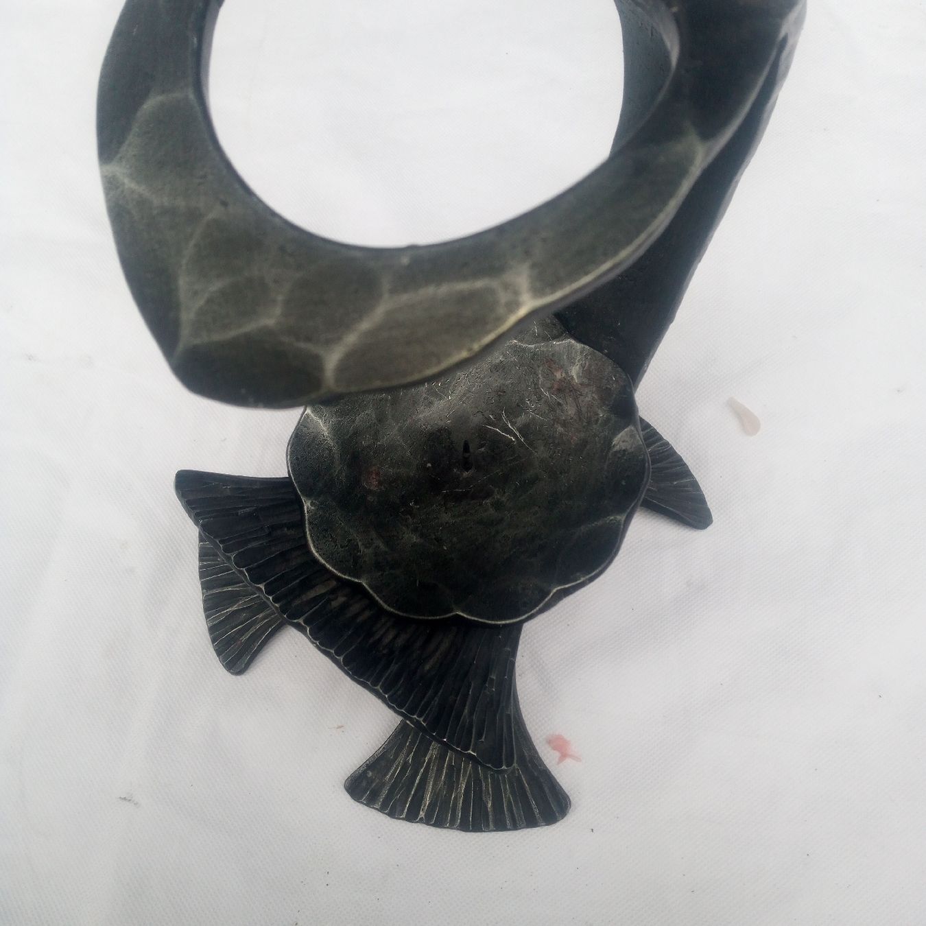 Kerzenständer: Kerzenständer schmiedeeisern, massiv, 29cm – Gebraucht aus Luzern von toenu23 9
