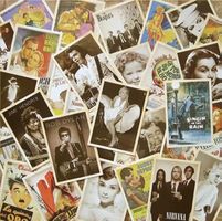 Lot de 32 Cartes Postale, carte postale de célébrité