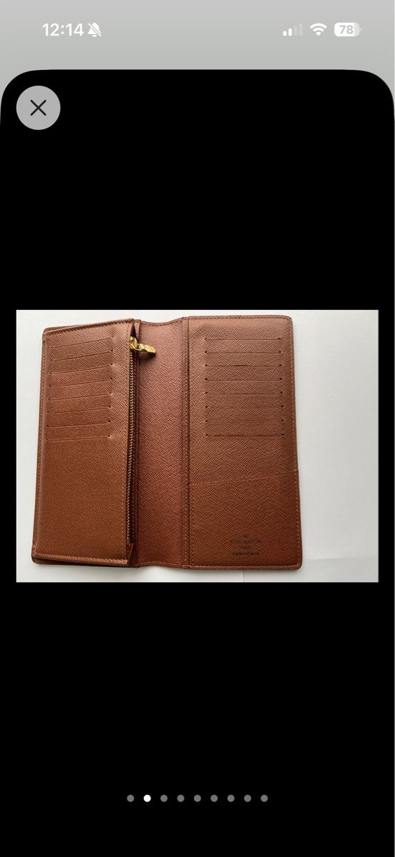 Louis Vuitton Portafogli: Portefeuille Louis Vuitton Monogram Brazza comme neuf  – Nuovo (secondo la descrizione) da La Chaux de fonds venduto da car_f9yg 1