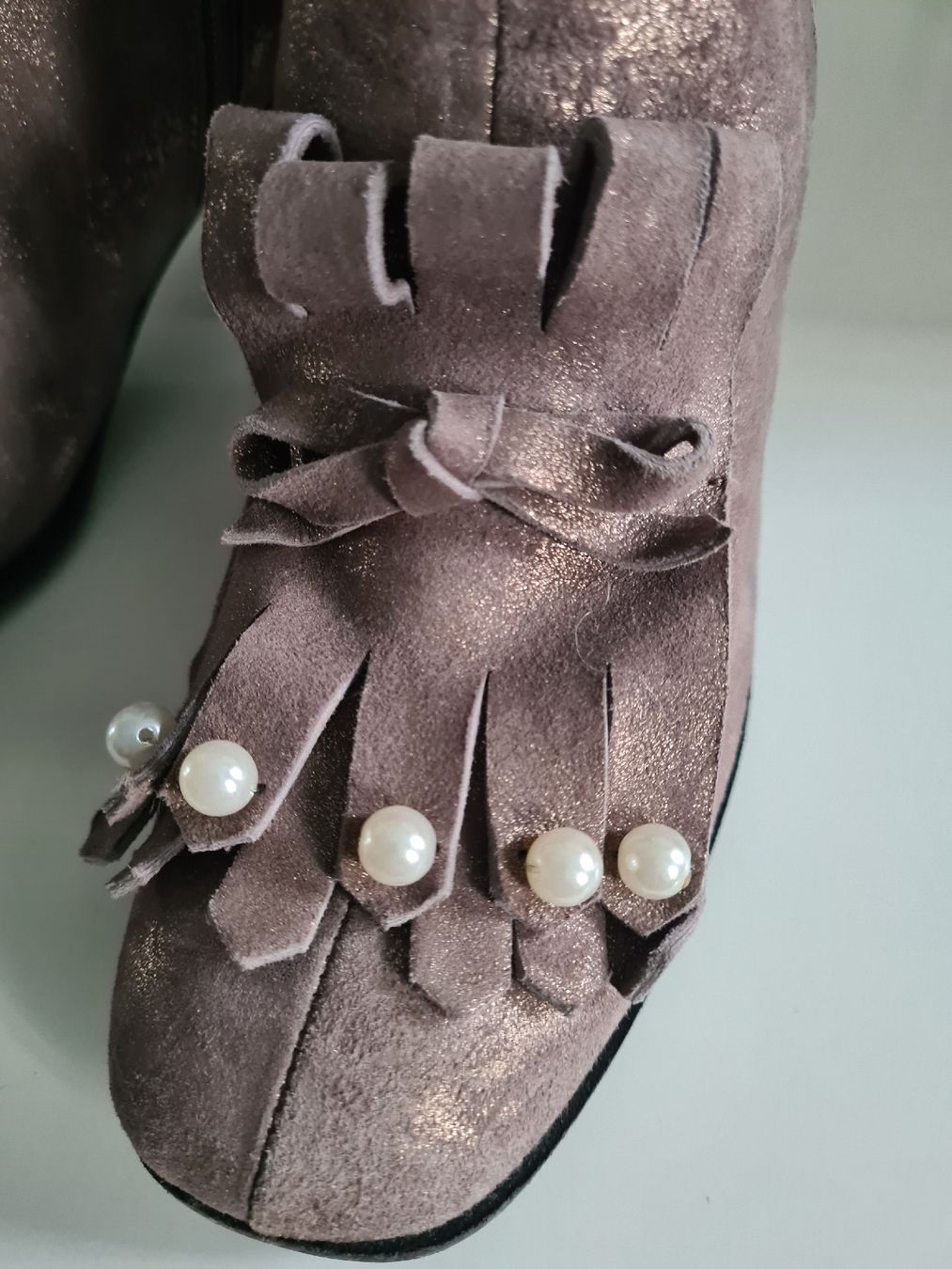 Kennel + Schmenger Damenschuhe: KENNEL&SCHMENGER STIEFELETTE BRONZE/ROSA GR.39 – Gebraucht aus Adlikon von jahr01 1