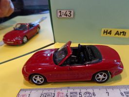 Mazda MX5  1:43 (ohne Box) Maxi-Car   > (H4)