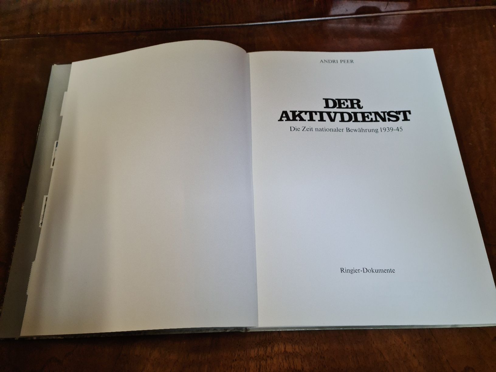 Libri: Der Aktivdienst – Usato da Erstfeld venduto da Uhu1980 1