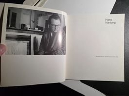 Hans Hartung - Kunsthaus Zürich 1963 Katalog