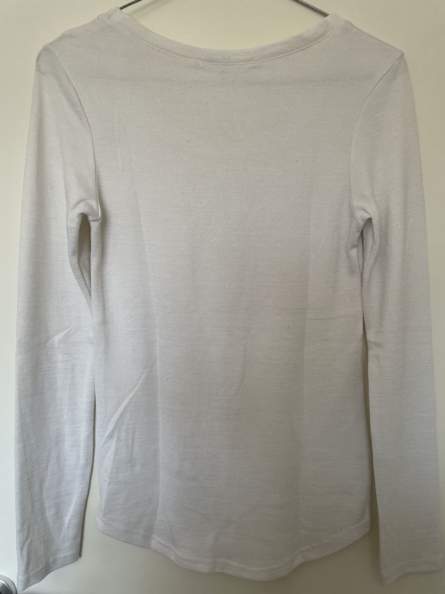 Pullover & Sweatshirts: Pull blanc – Gebraucht aus Pont-de-la-Morge (Sion) von hel_bh28 1