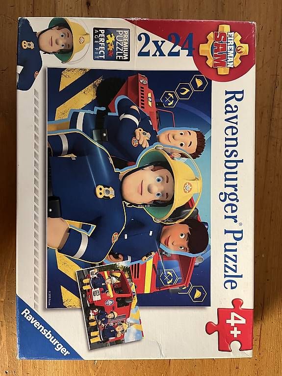 Puzzle: Jolis puzzles Sam le pompier pour enfants de 4 ans – Usato da Morges venduto da wuzie
