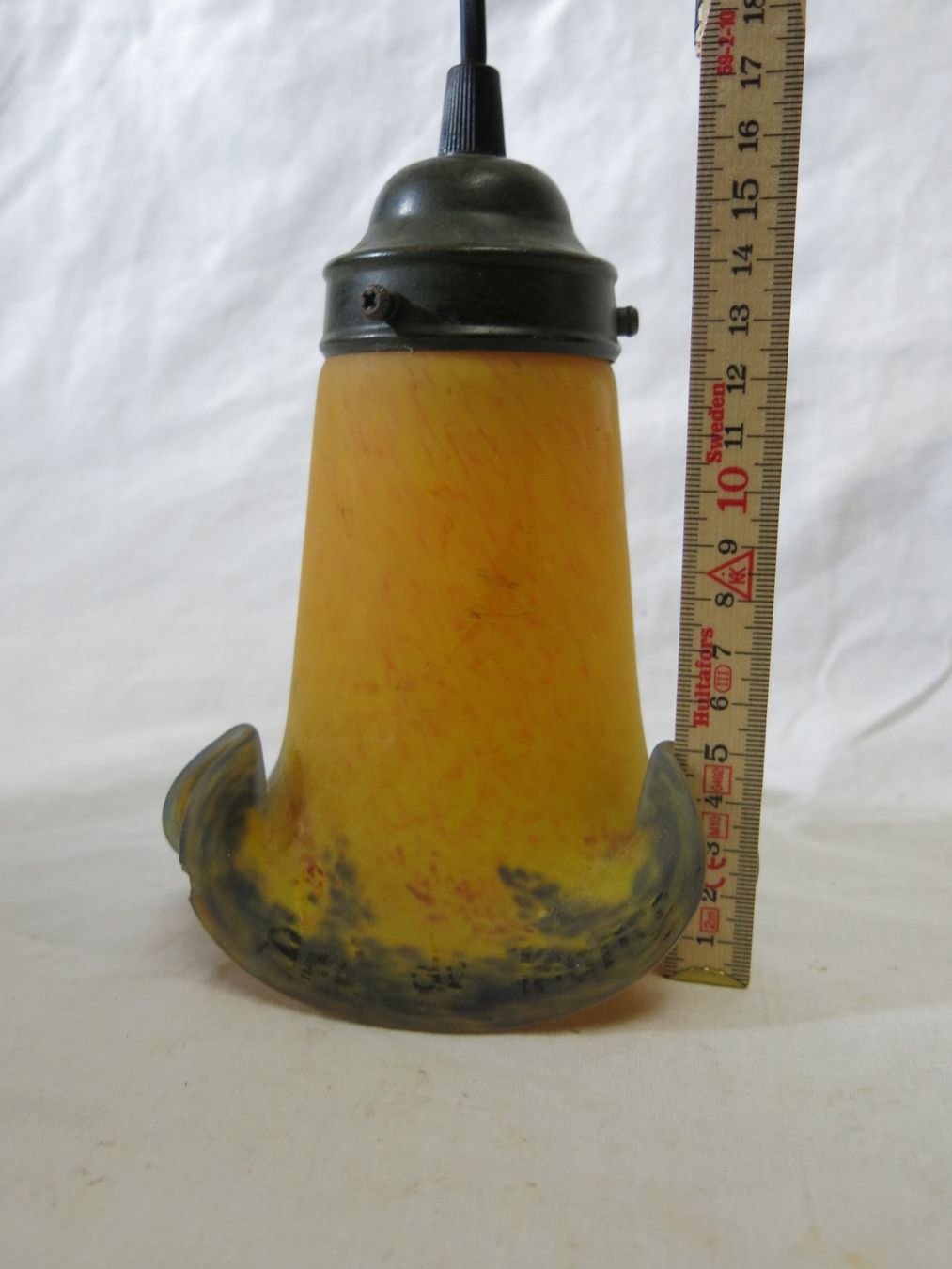 Lampen: Fund Lampe Glas Vintage – Gebraucht aus Buchs ZH von Ste1727 4