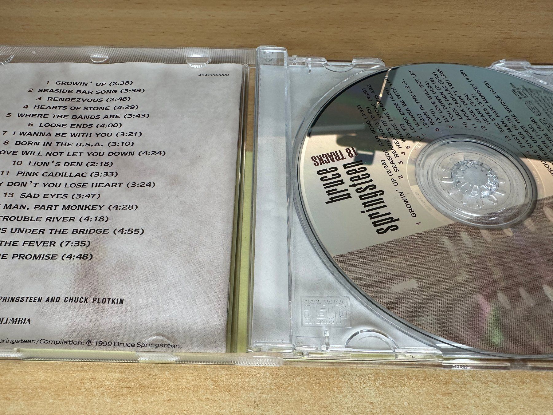 CD: N2 Bruce Springsteen – 18 Tracks – Usato da Rikon im Tösstal venduto da Alpenmutz 2