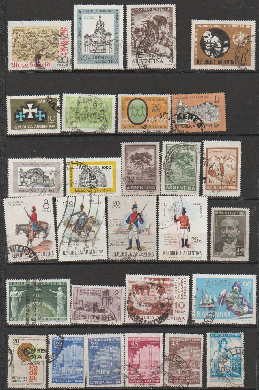 Tutti i francobolli: Argentina 1890-1980 – Usato da Crans-Montana venduto da kira56 3