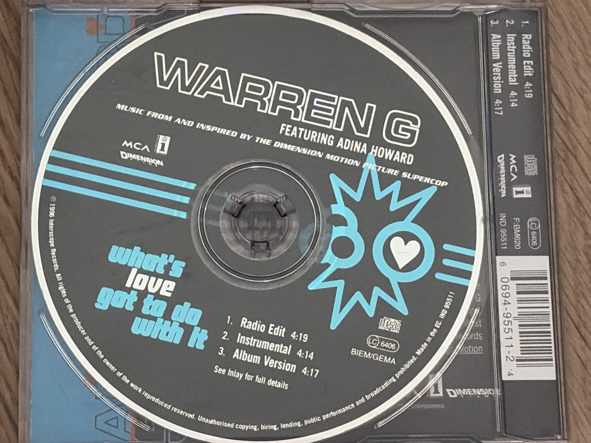 CD: Warren G – Usato da Zürich venduto da Collector69 1
