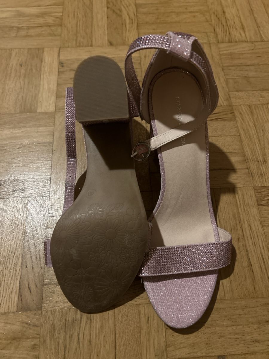 Scarpe da donna: rosa glitzer Sandale – Nuovo (secondo la descrizione) da Zürich venduto da alv_pqz2 2