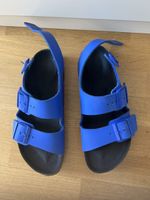 Birkenstock Sandalen blau mit Fersenriemen guter Zustand