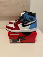 Jordan 1 High OG " UNC to Chicago" Eu 42 (Jahr 2019)