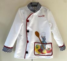 Walt Disney-Kinder-Kochjacke + Mütze-Ratatouille-Remy